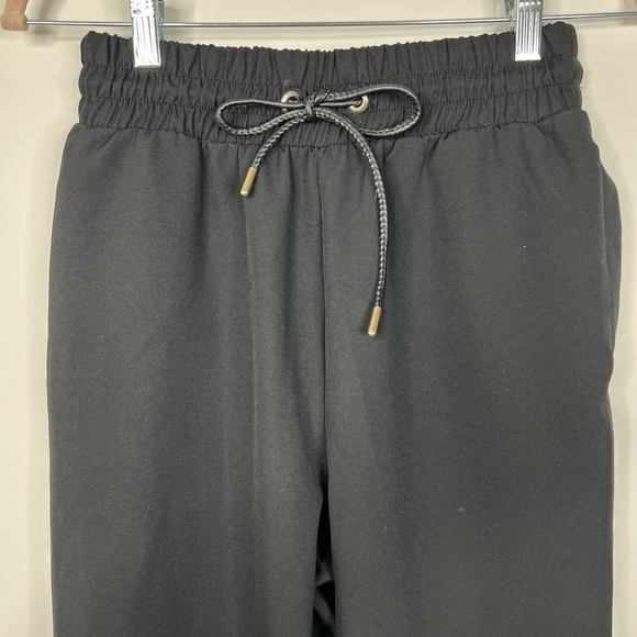 2/$30 Zara Join Life Jogger Trousers Pants Black Drawstring Elastic Cuff #5733 - Picture 5 of 16